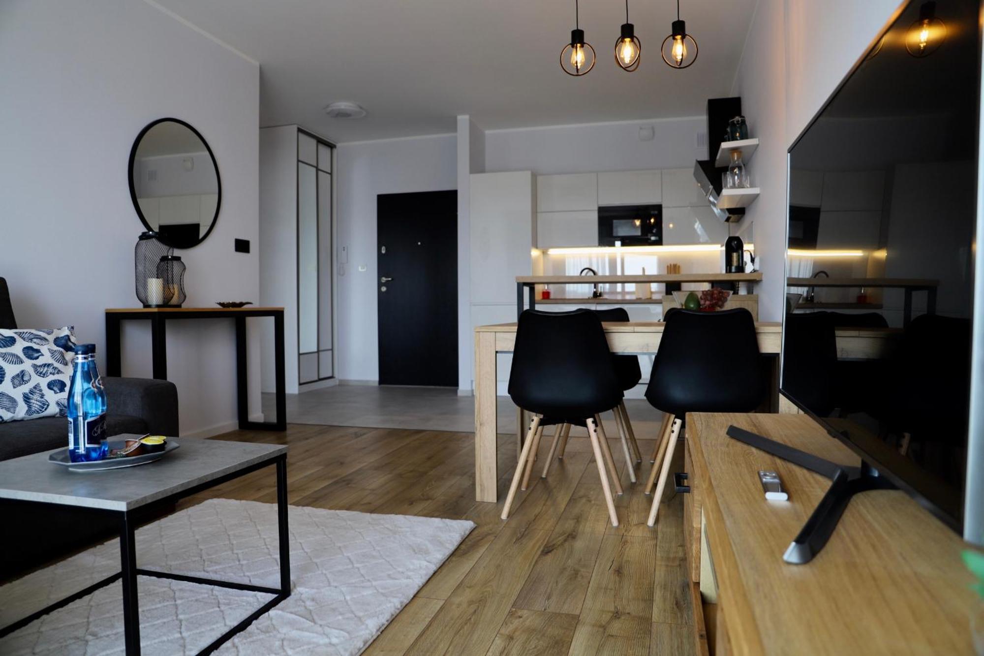 Apartament Gdansk Baltica Towers 7Floor Eksteriør billede