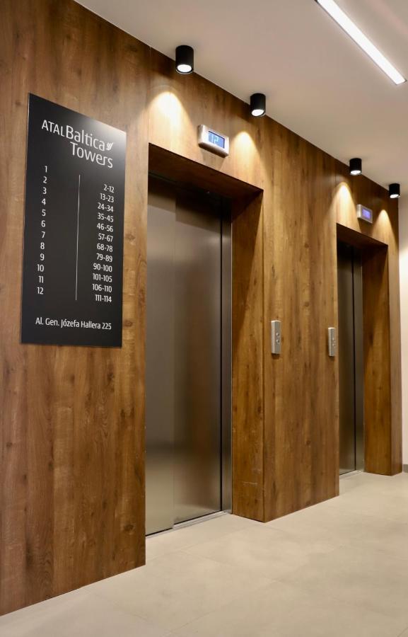 Apartament Gdansk Baltica Towers 7Floor Eksteriør billede